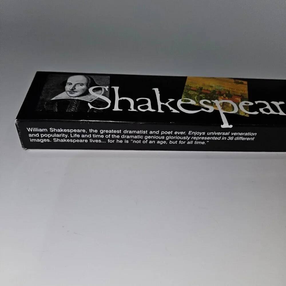 VTG Shakespeare Memo Game Memory Match COMPLETE 72 Cards 1995 Piatnik
